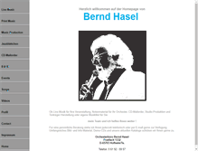 Tablet Screenshot of berndhasel.com